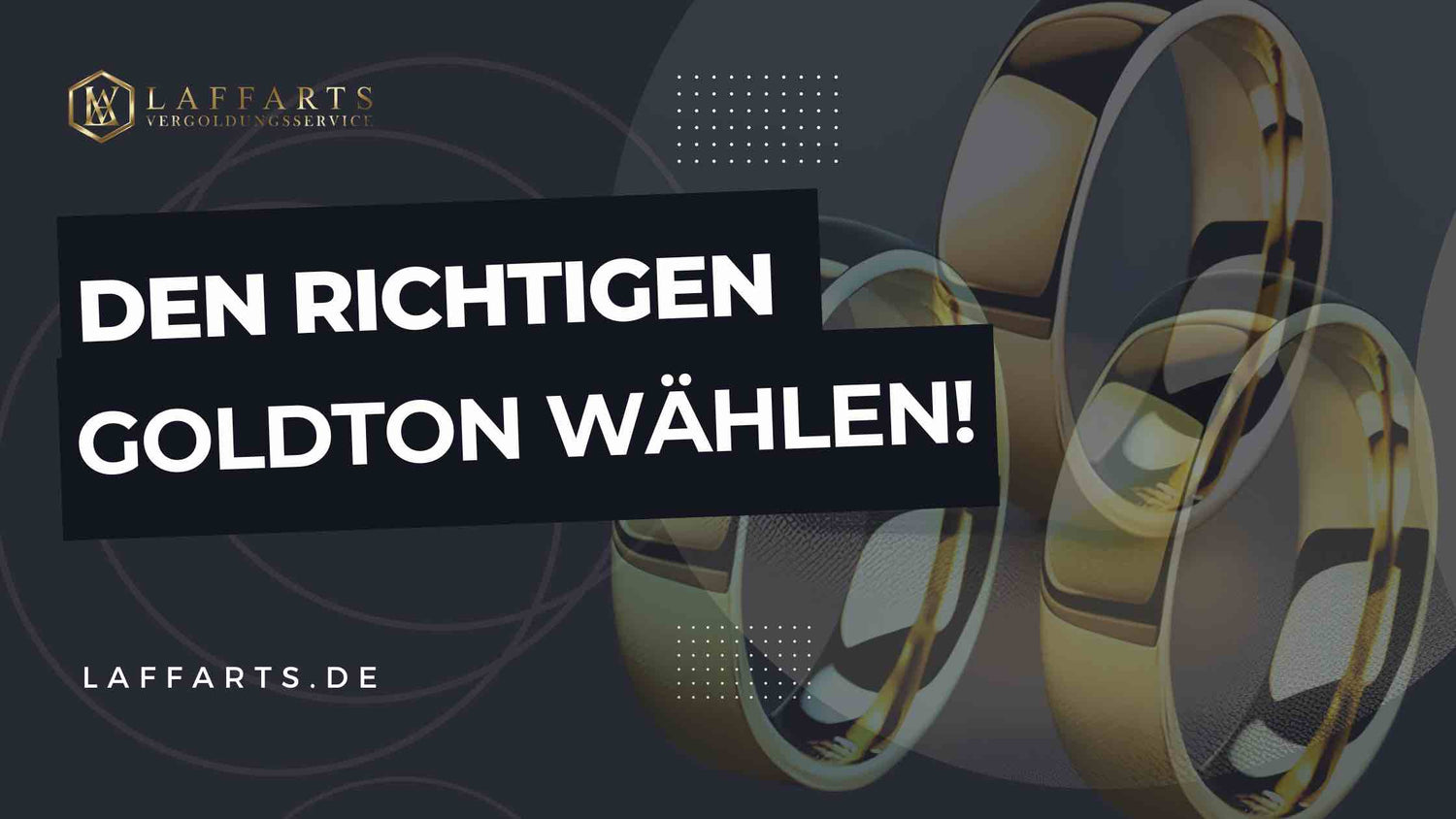 Verschiedene Goldtöne