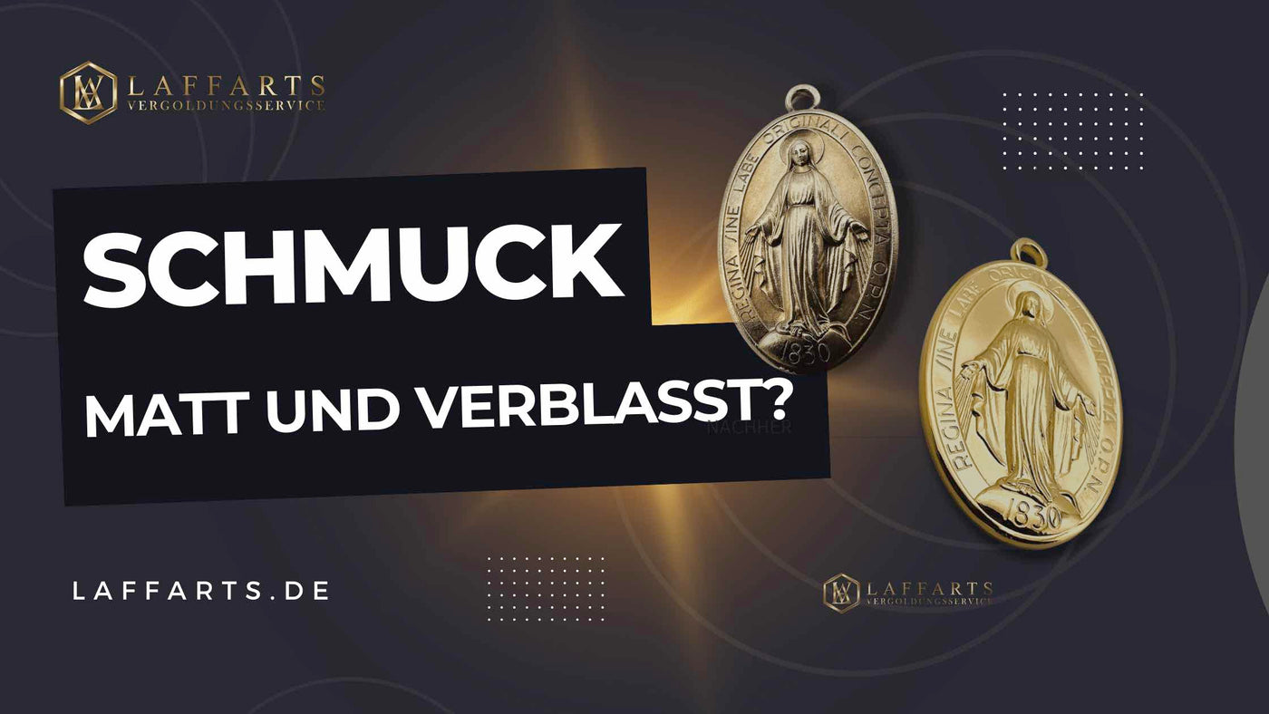 Verschlissenen Schmuck neu vergolden