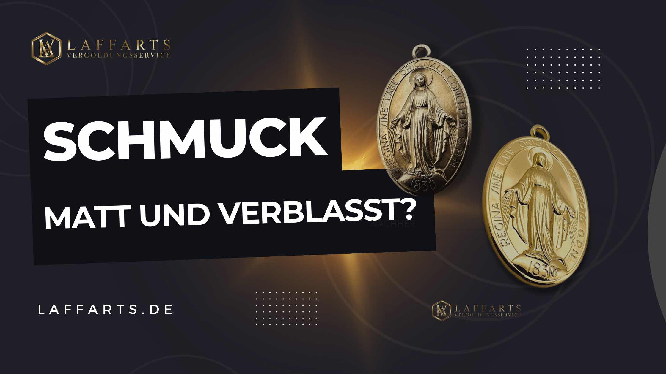 Verschlissenen Schmuck neu vergolden