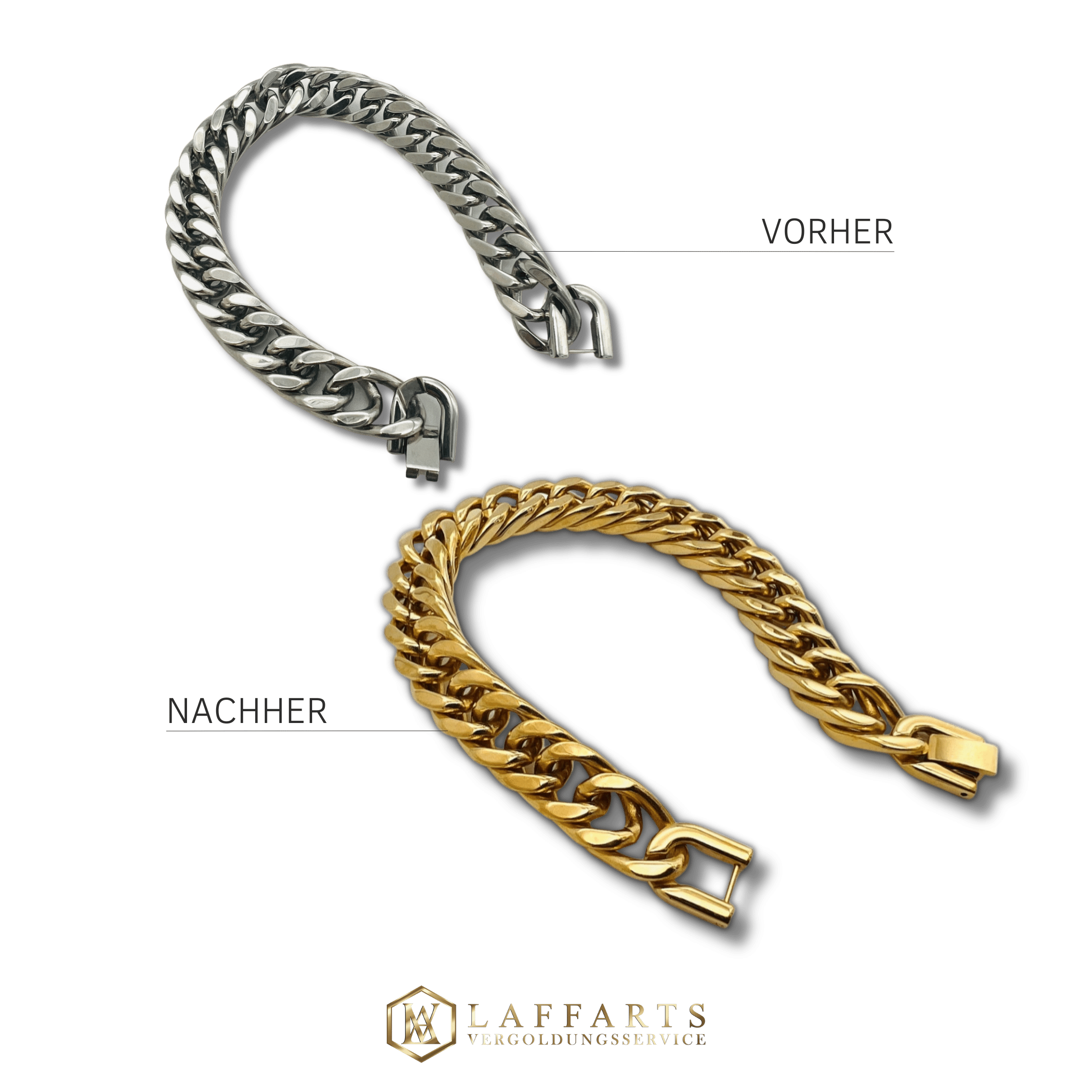 Armband vergolden