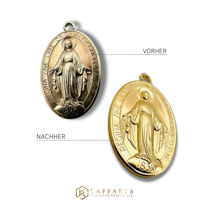 Gold-plating pendants