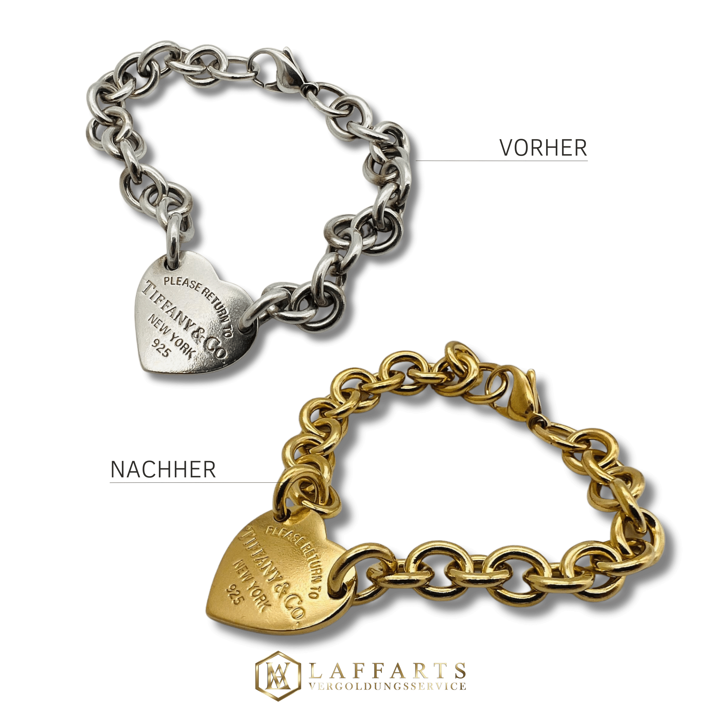 Armband vergolden