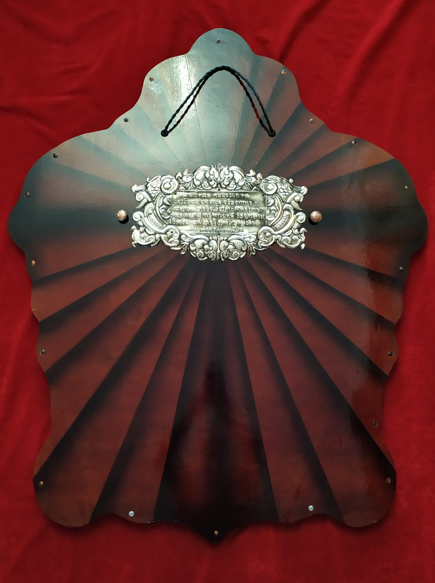 115cm Familienwappen – Deluxe Heraldik Unikat - – Handgefertigtes Adelswappen als Einzelstück