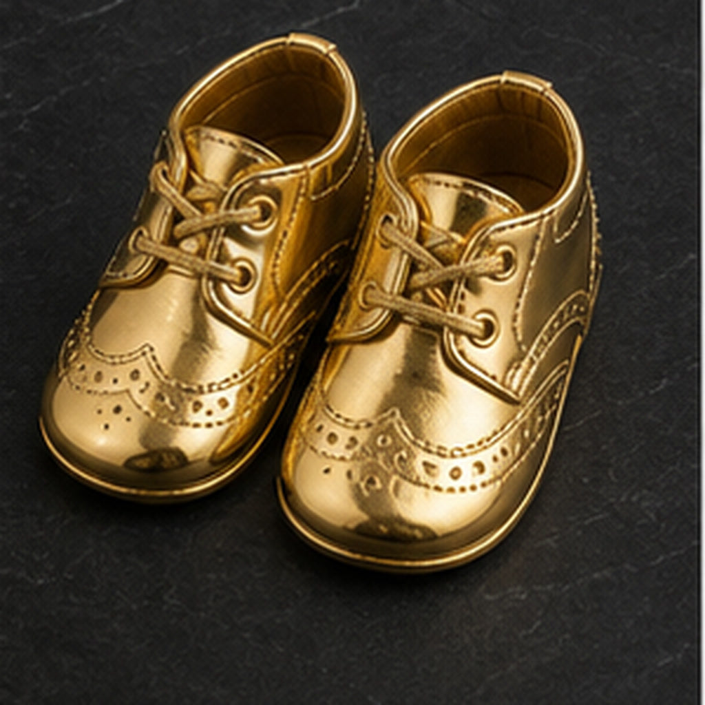 Babyschuhe vergolden lassen