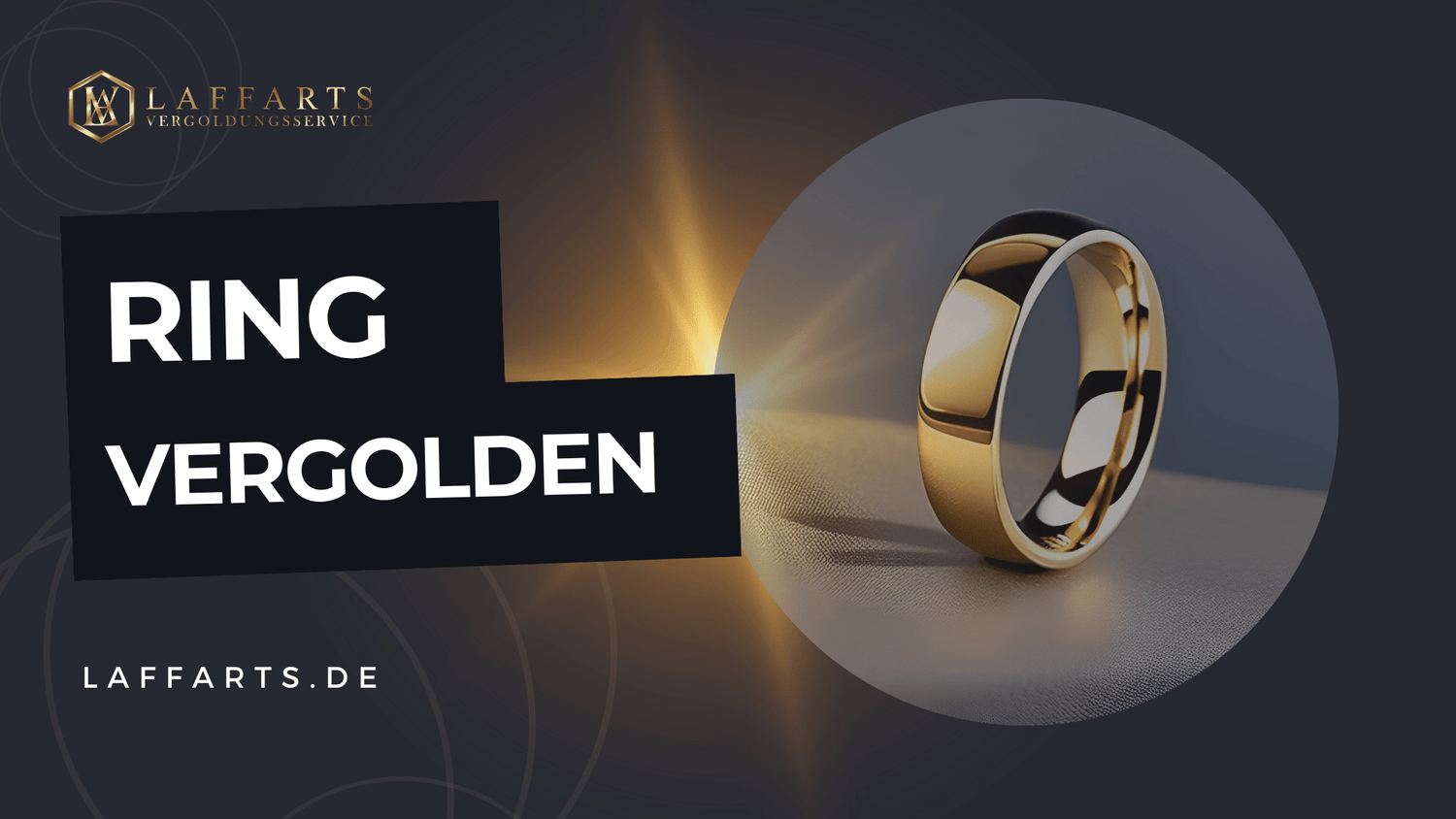 Ihr Ring hat seine besten Tage hinter sich? Ring aufbereiten und vergolden!