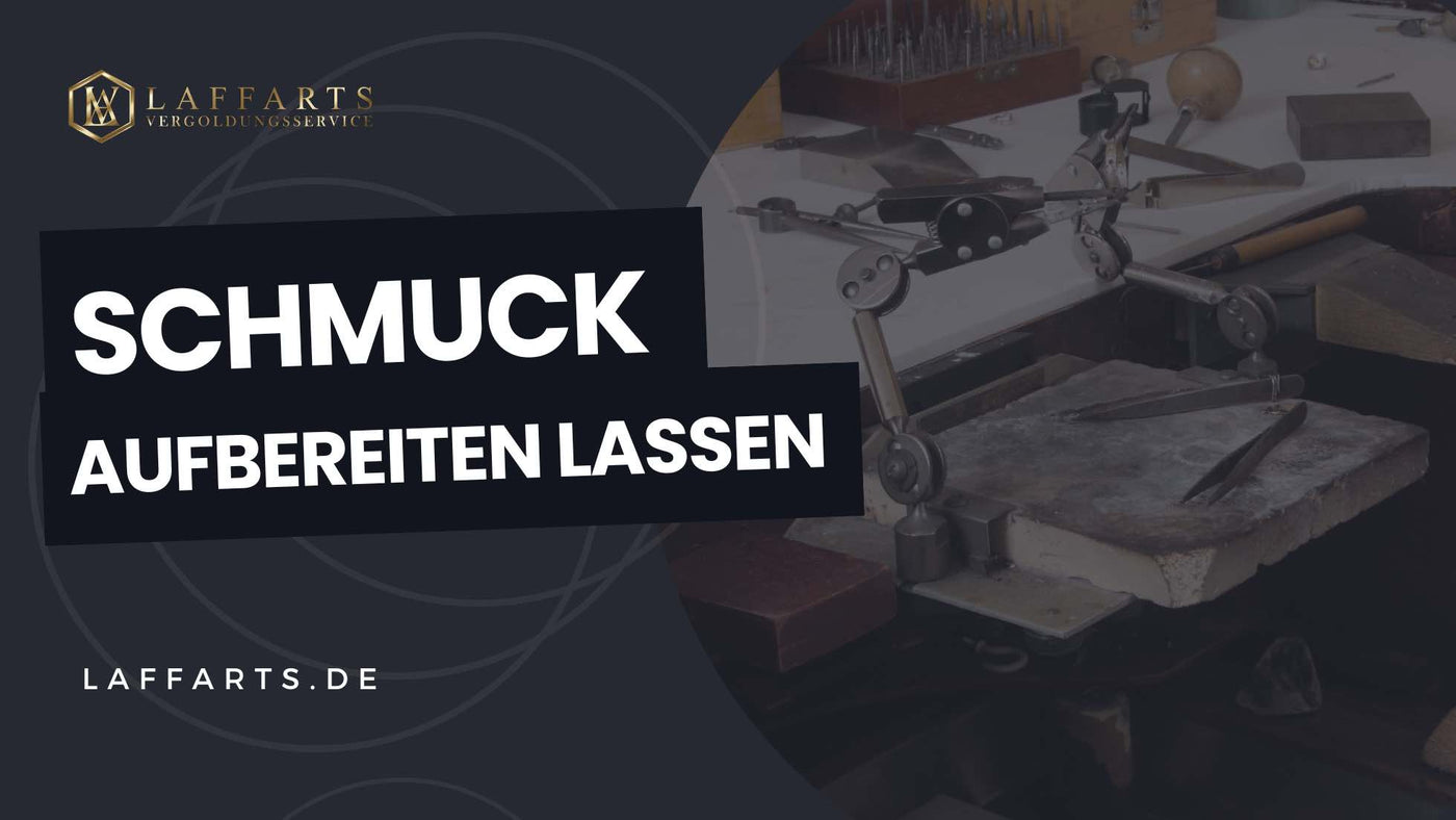Schmuck aufbereiten und neu vergolden: So gehts!