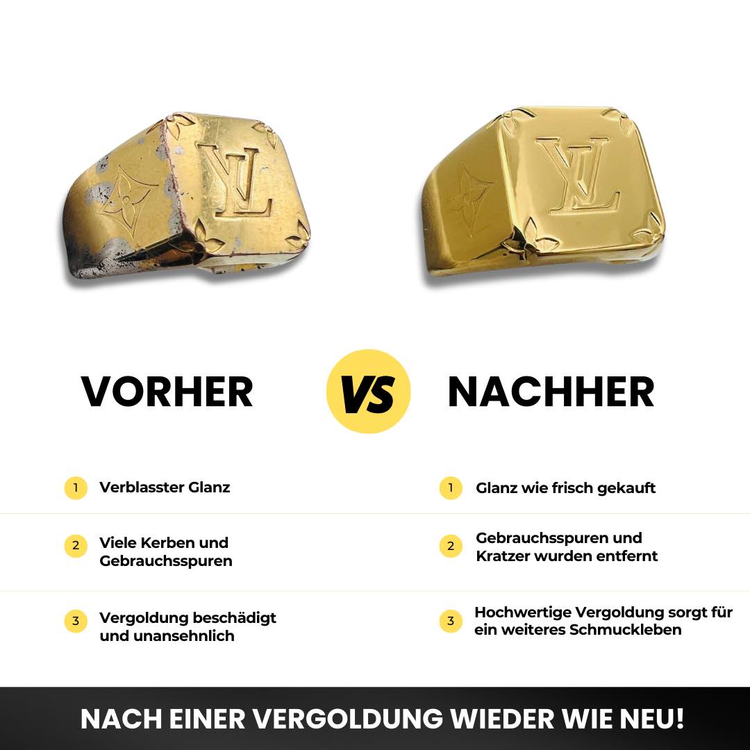 Schmuck vergolden – Versetzen Sie Ihre Schätze wieder in den Neuzustand!