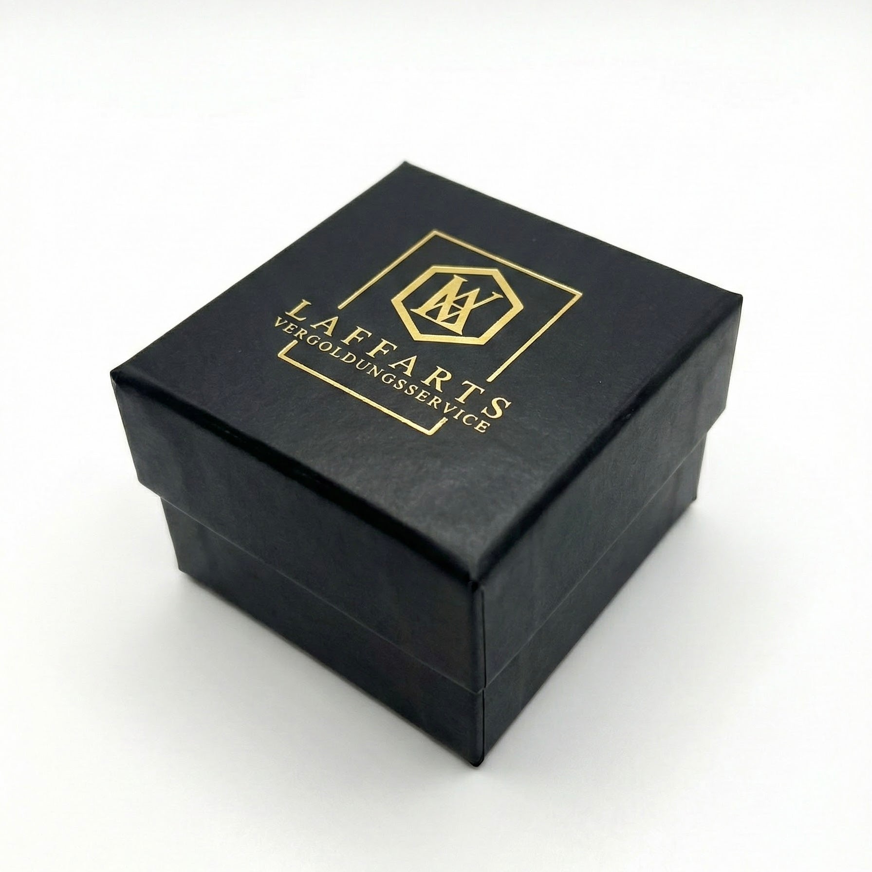 LAFFARTS ECO Ringschachtel – Karton, weiß satin · für Ringe aller Art