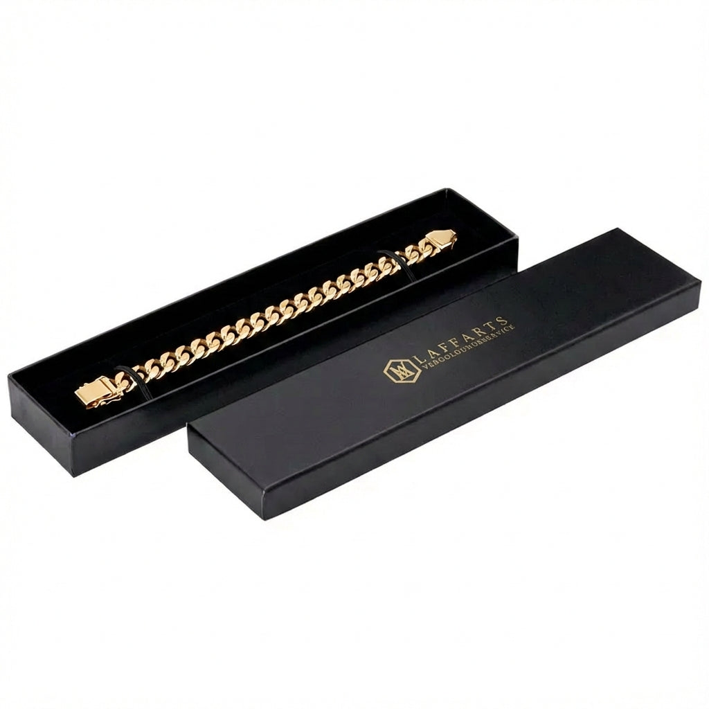 LAFFARTS Schmuckbox – Armband (anlaufsicher, schwarz matt)