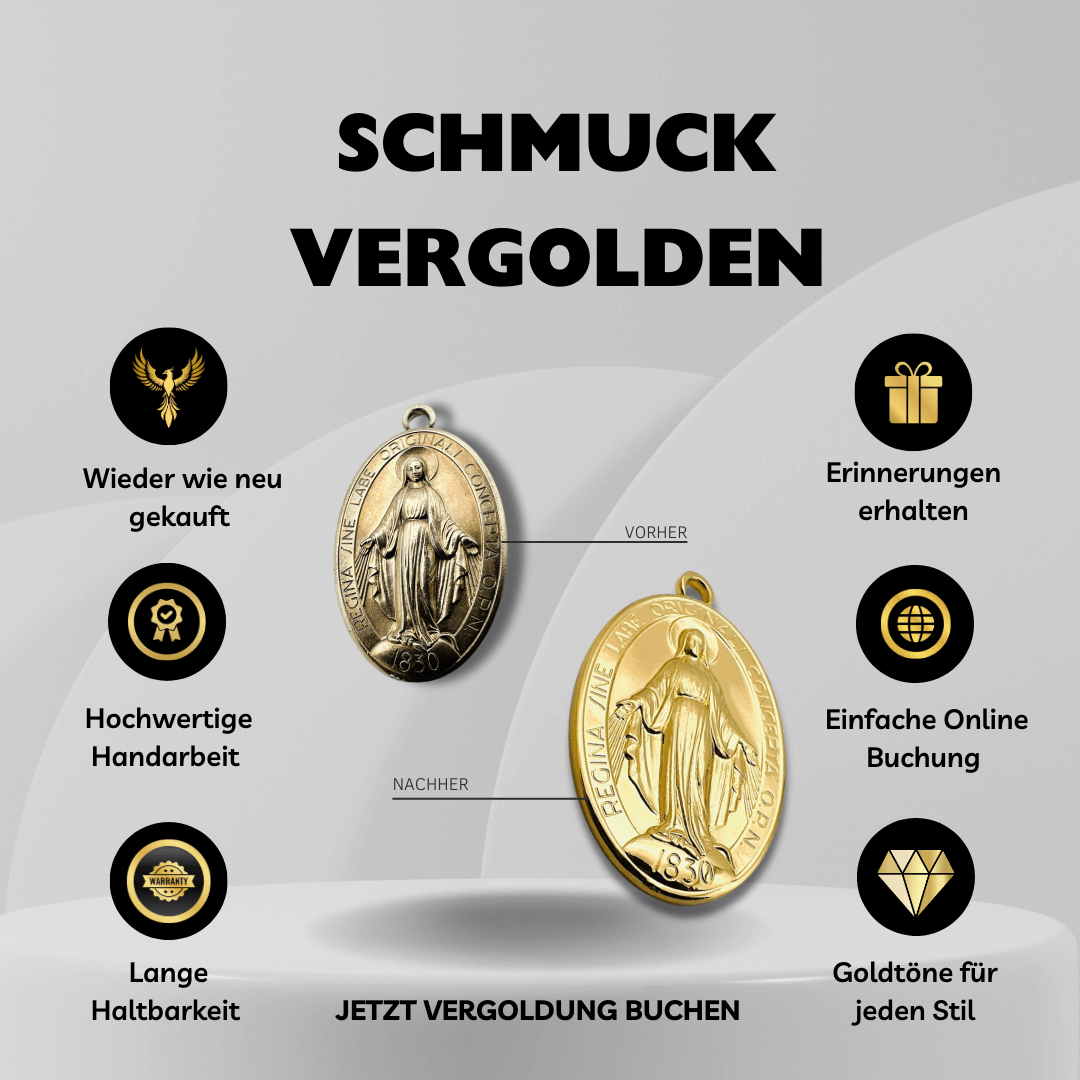 Schmuck vergolden