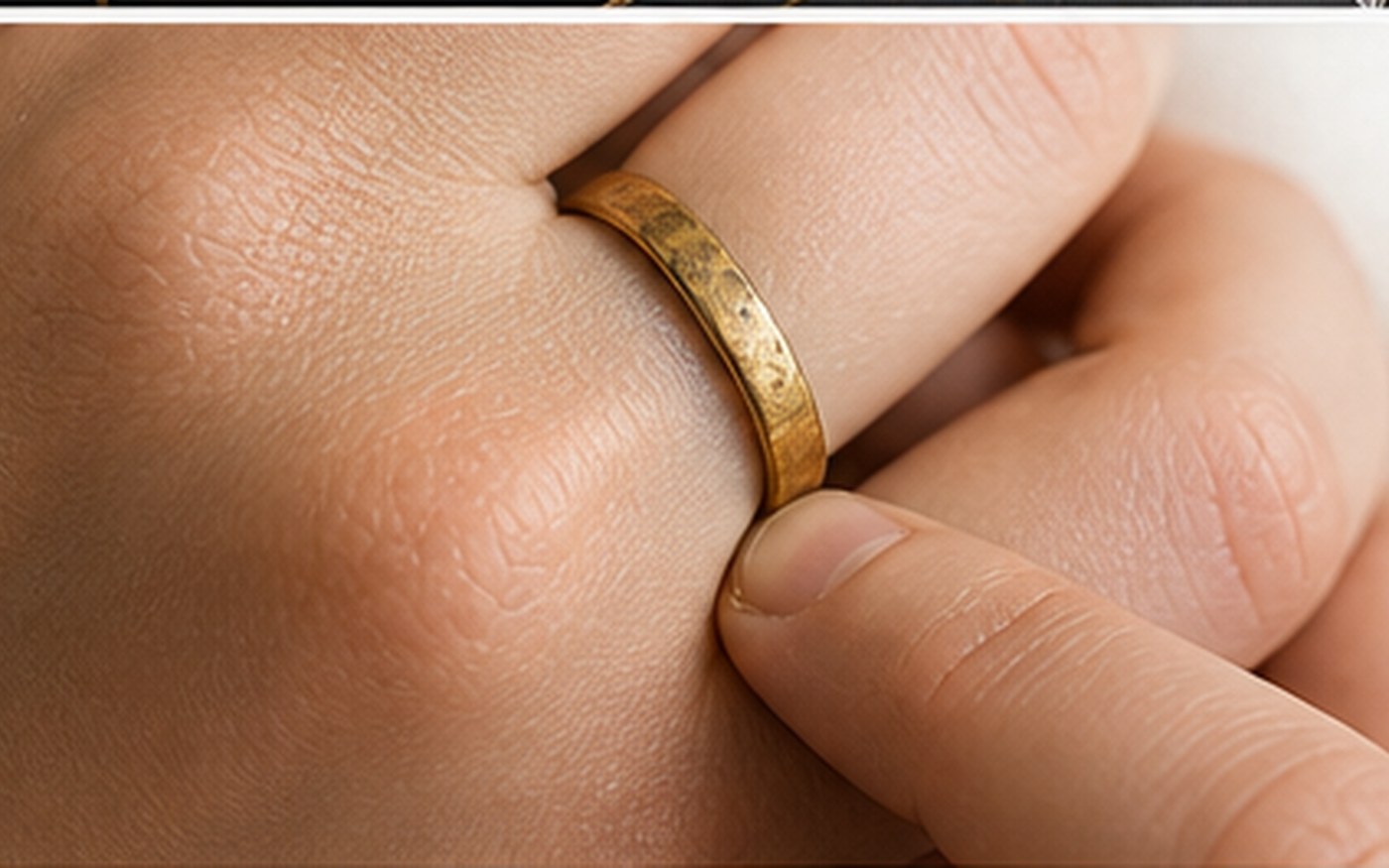 Hautverfärbung durch Schmuck - Ringmaterial und Vergoldung fachlich prüfen